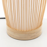 Table Lamps: Natural Woven Bamboo Cylinder Table Lamp Light Shade Boho Tropical Coastal