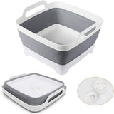 Kitchen Utensils: Collapsible Strainer Foldable Fruit Veggies Wash Colander Travel Storage Basket