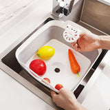 Kitchen Utensils: Collapsible Strainer Foldable Fruit Veggies Wash Colander Travel Storage Basket