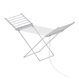 Drying Racks & Hangers: Electric Airer Heated Foldable Clothes Dryer Drying Indoor Folding Rack