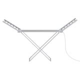 Drying Racks & Hangers: Electric Airer Heated Foldable Clothes Dryer Drying Indoor Folding Rack