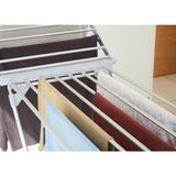Drying Racks & Hangers: Electric Airer Heated Foldable Clothes Dryer Drying Indoor Folding Rack