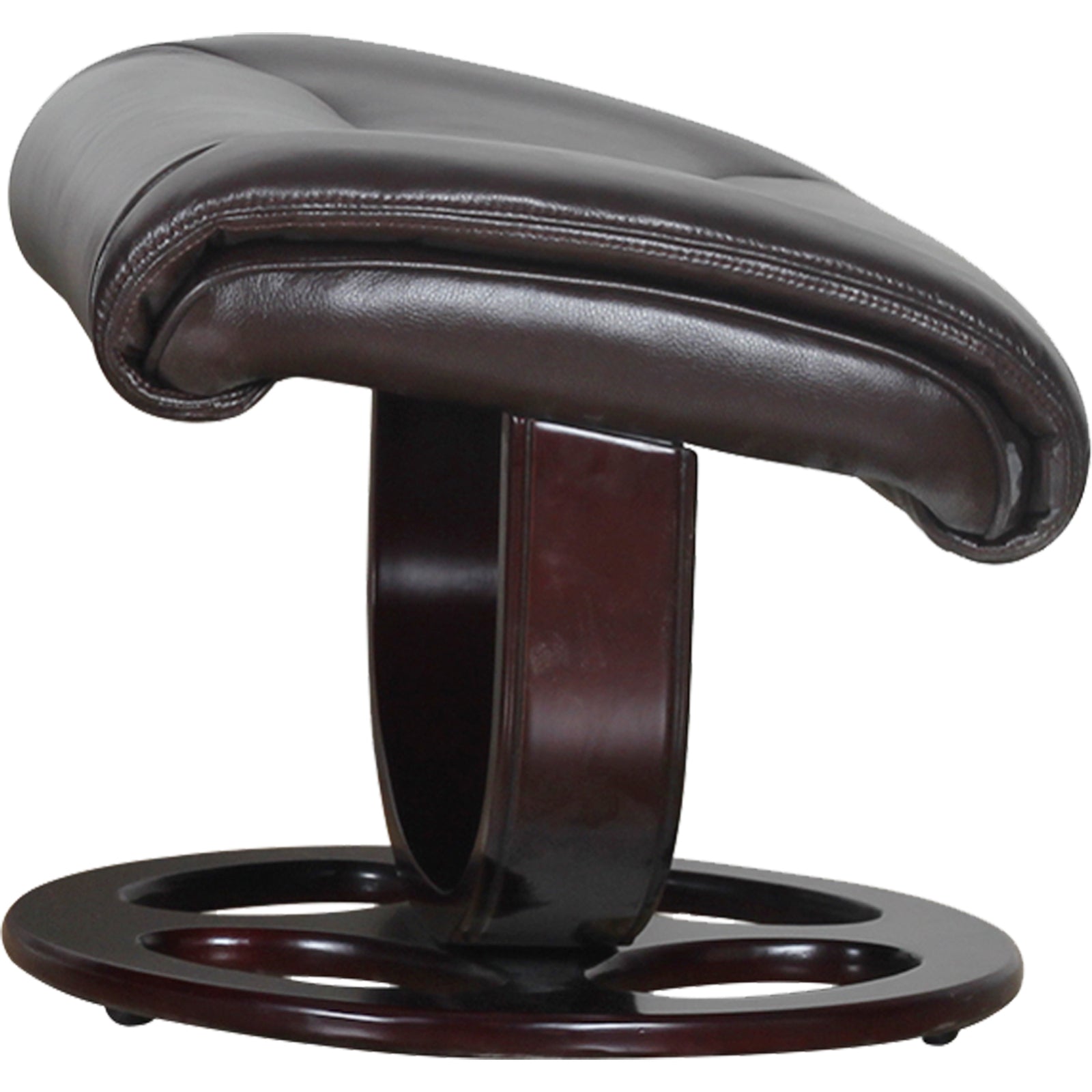 Arm Chairs & Recliners: Julio Faux Leather Premium Reclining Lounge Arm Chair w/ Ottoman Swivel Sofa