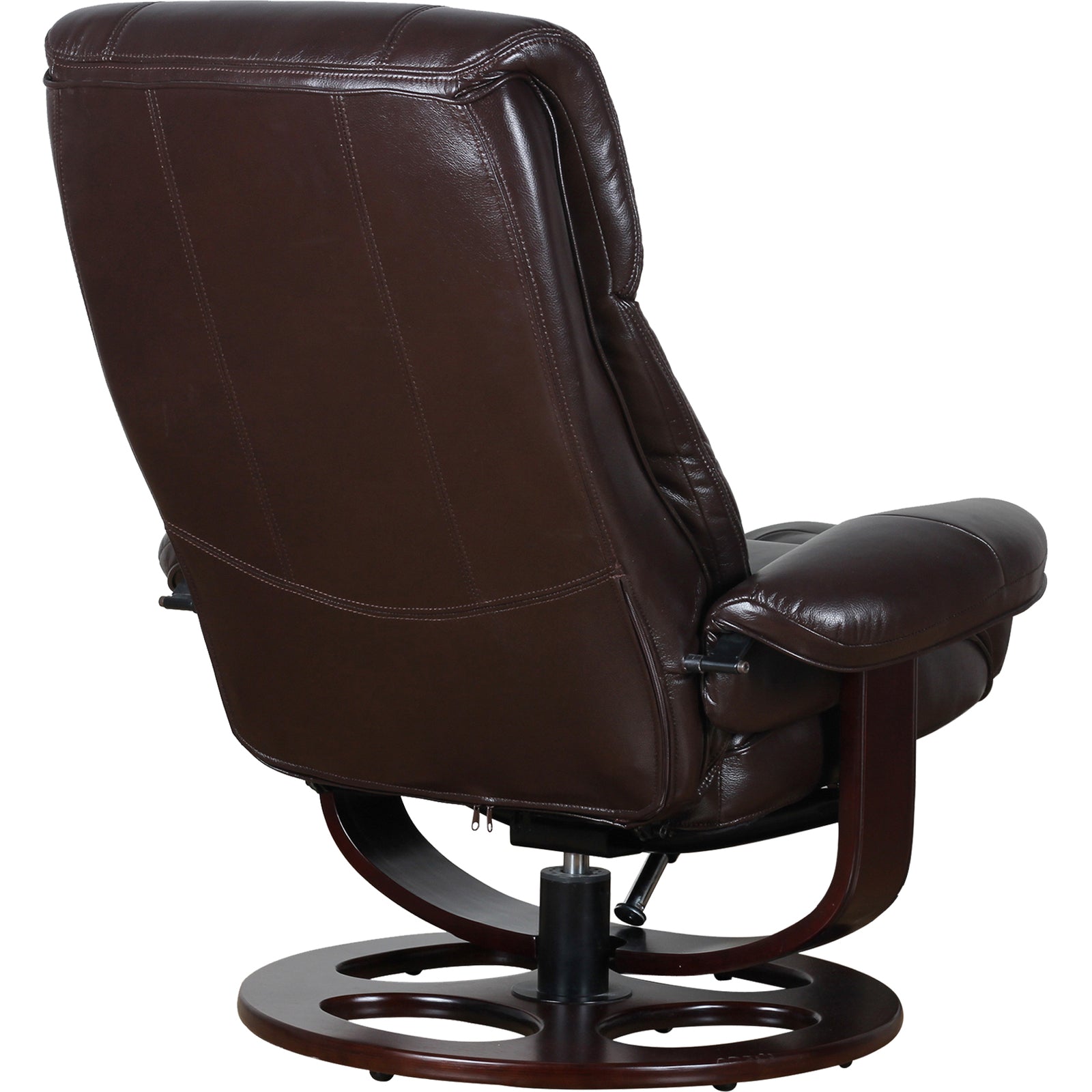 Arm Chairs & Recliners: Julio Faux Leather Premium Reclining Lounge Arm Chair w/ Ottoman Swivel Sofa