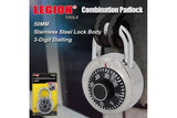 Electronic Door Locks: Combination Padlock Lock - 50mm