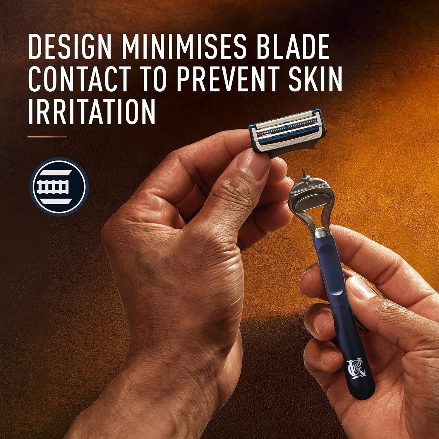 Hair Removal: Gillette Razor for Neck & Cheeks - 1 Pack