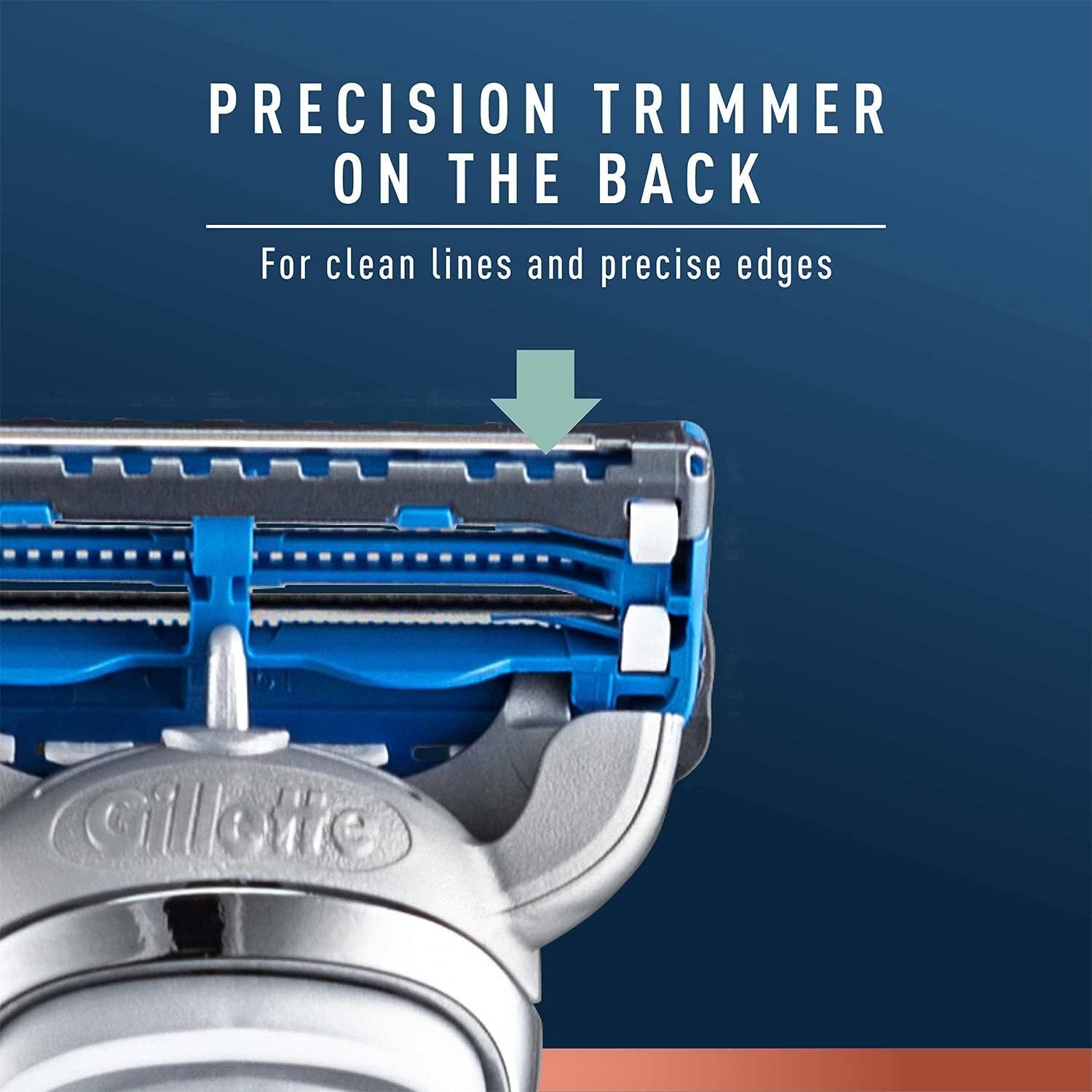 Hair Removal: Gillette Razor for Neck & Cheeks - 1 Pack