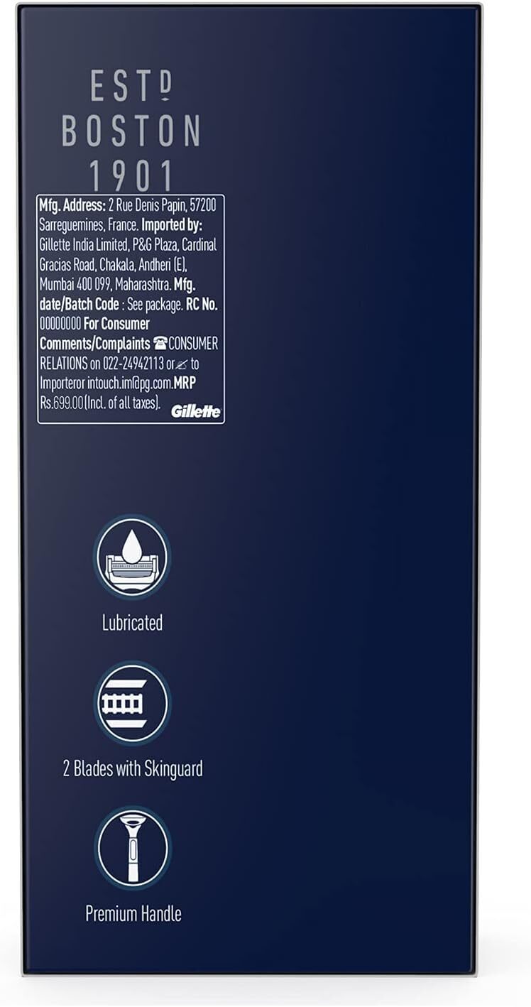 Hair Removal: Gillette Razor for Neck & Cheeks - 2 Packs