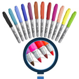 Pens & Pencils: BiC Intensity Permanent Markers - 1 Pack of 12 - Assorted Colours