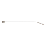 Wurth Pump Spray Bottle 30cm Brass Spray Lance Attachment for Pressure Sprayers - Curved Brass