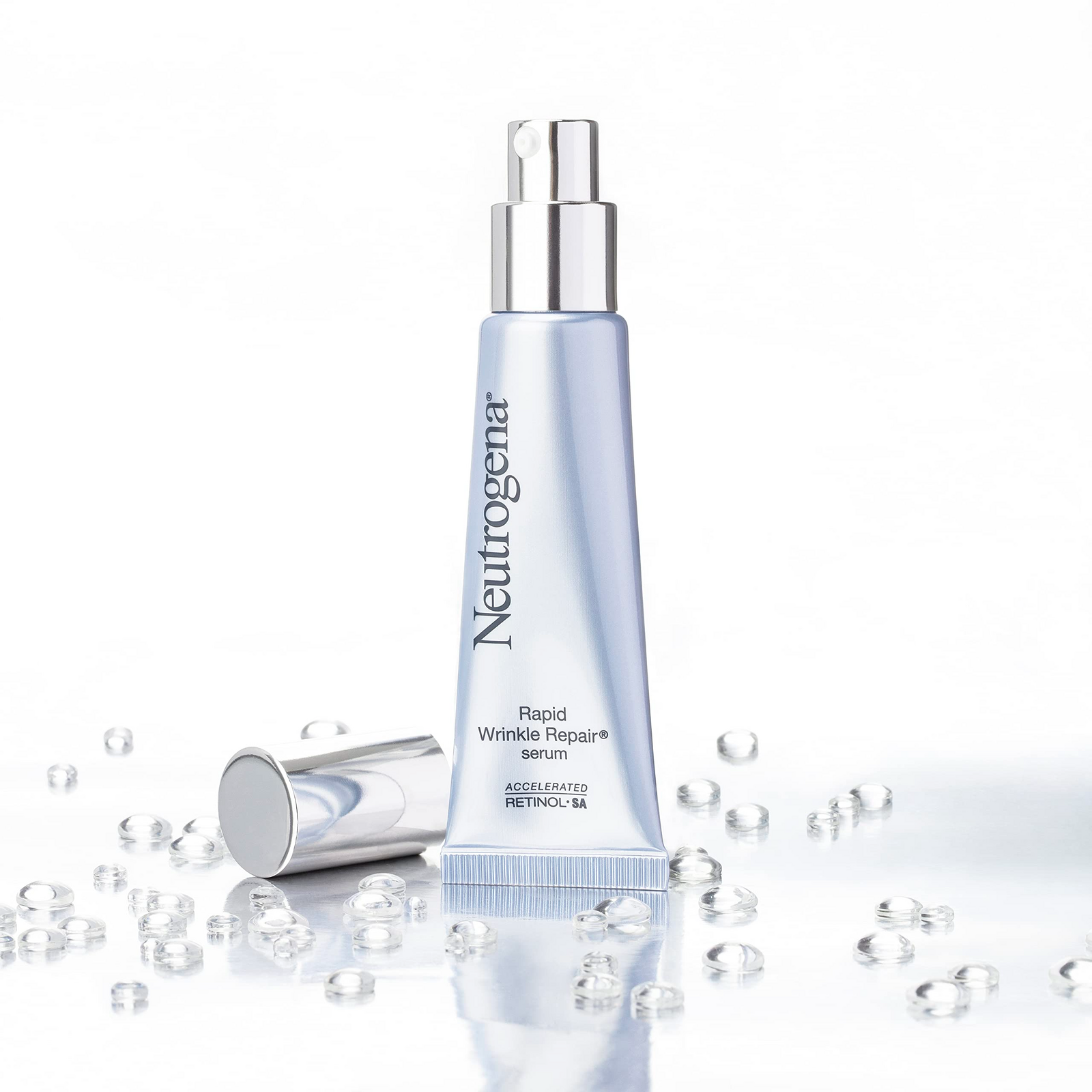 Facial Cleansers: Neutrogena Rapid Wrinkle Repair Retinol Anti Ageing Serum 29ml