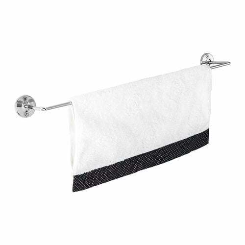Towel Racks & Holders: 610mm Chrome Towel Rail Stainless Steel Holder Rack