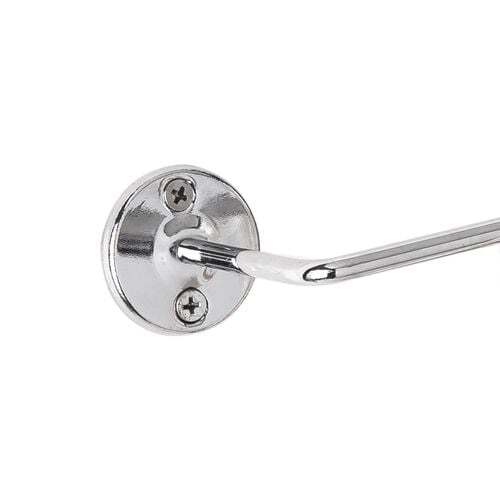 Towel Racks & Holders: 610mm Chrome Towel Rail Stainless Steel Holder Rack