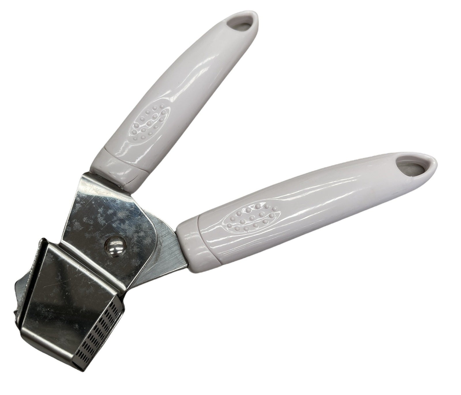 Kitchen Utensils: Ai De Chef Garlic Press Tool Manual Crusher - White