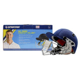 Netball & Netball Accessories: Spartan MC LE Jnr Junior Cricket Helmet Youth - Large Size - Navy