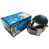 Netball & Netball Accessories: Spartan MC LE Jnr Junior Cricket Helmet Youth - Large Size - Green