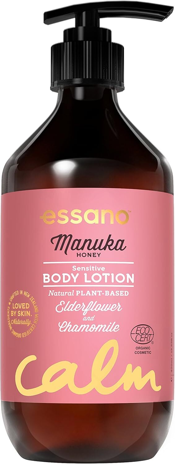 Facial Lotions & Moisturisers: Essano 400ml Manuka Honey Sensitive Body Lotion Moisturiser