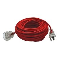 Computer Cables & Adapters: Wurth 10 Meter Extension Lead Cable Cord with 1 Outlet