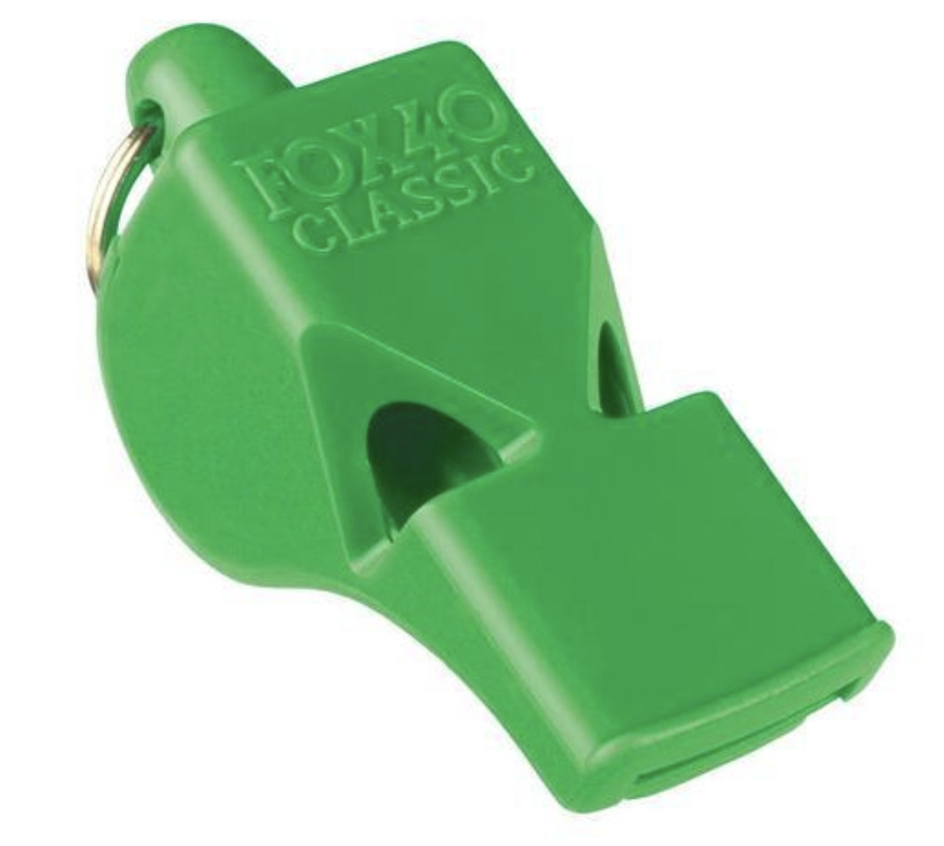Basketball & Basketball Accessories: Fox 40 Classic 3 Chamber Whistle Soccer Football Netball Sports Basketball - Green