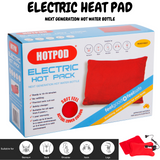 Supports & Braces: HOTPOD Electric Hot Pack Water Bottle Reheat-able Pillow Pad Sleep Aid - Safety Approved