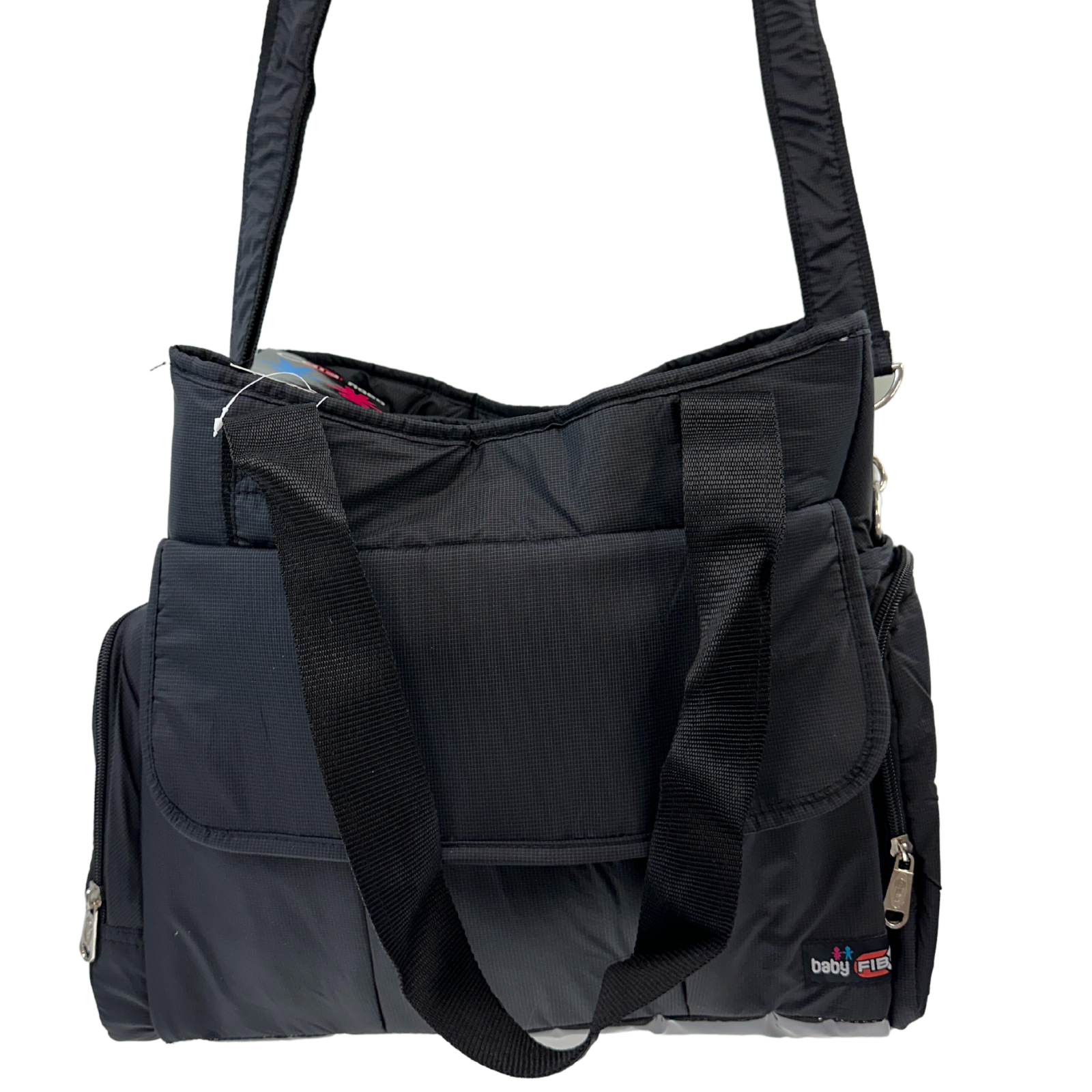 Baby Health & Grooming Kits: FIB Baby Nappy Bag Diaper Maternity Milk Mummy Changing Travel Tote - Black