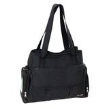 Baby Health & Grooming Kits: FIB Baby Nappy Bag Diaper Maternity Milk Mummy Changing Travel Tote - Black