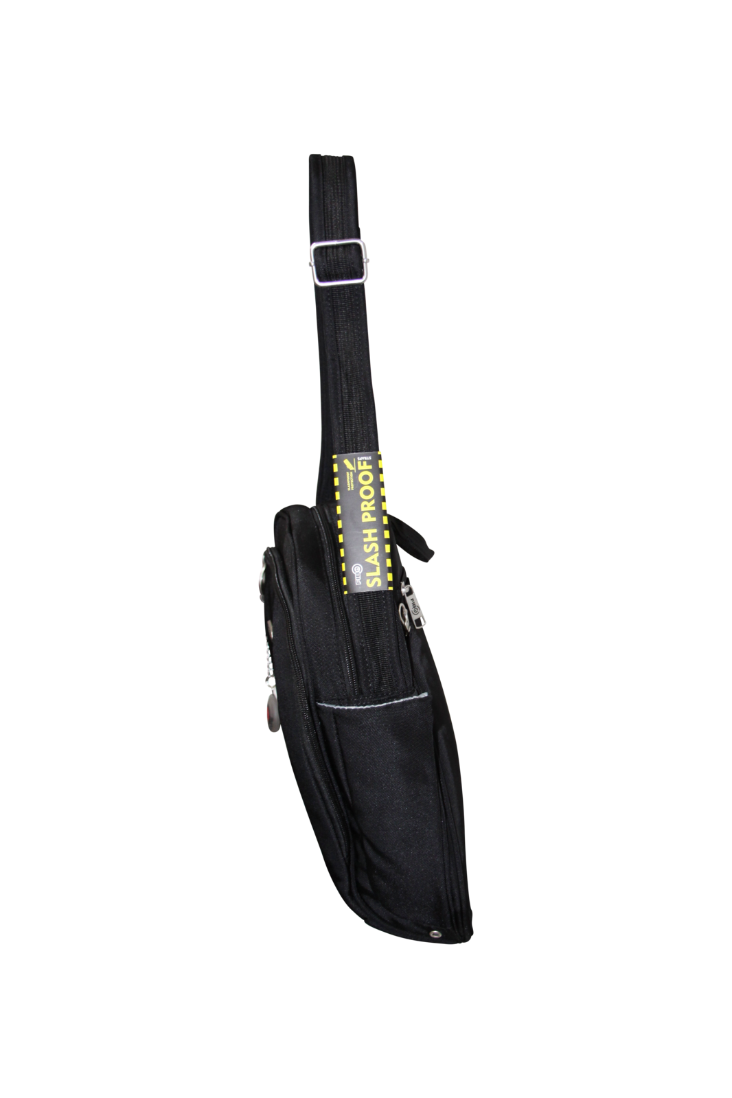 Men's Accessories: FIB Mens Tablet Crossover Bag Shoulder Strap Travel Wallet - Black