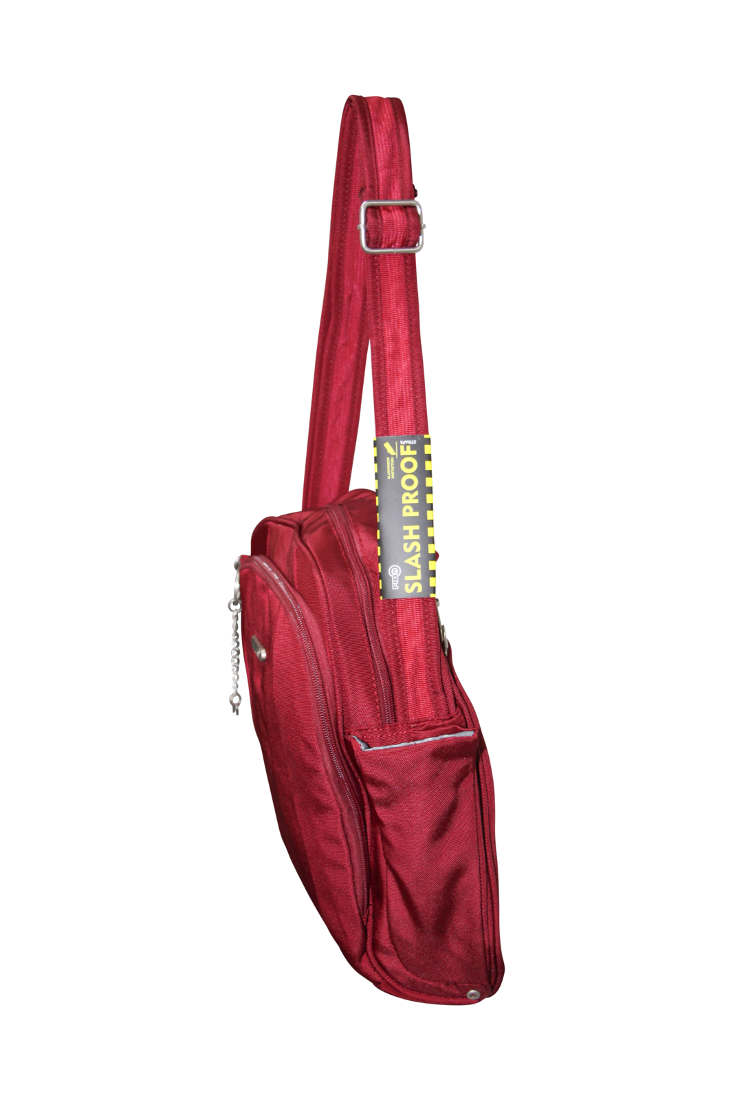 Men's Accessories: FIB Mens Tablet Crossover Bag Shoulder Strap Crossbody Satchel Travel - Burgundy