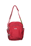 Men's Accessories: FIB Mens Tablet Crossover Bag Shoulder Strap Crossbody Satchel Travel - Burgundy