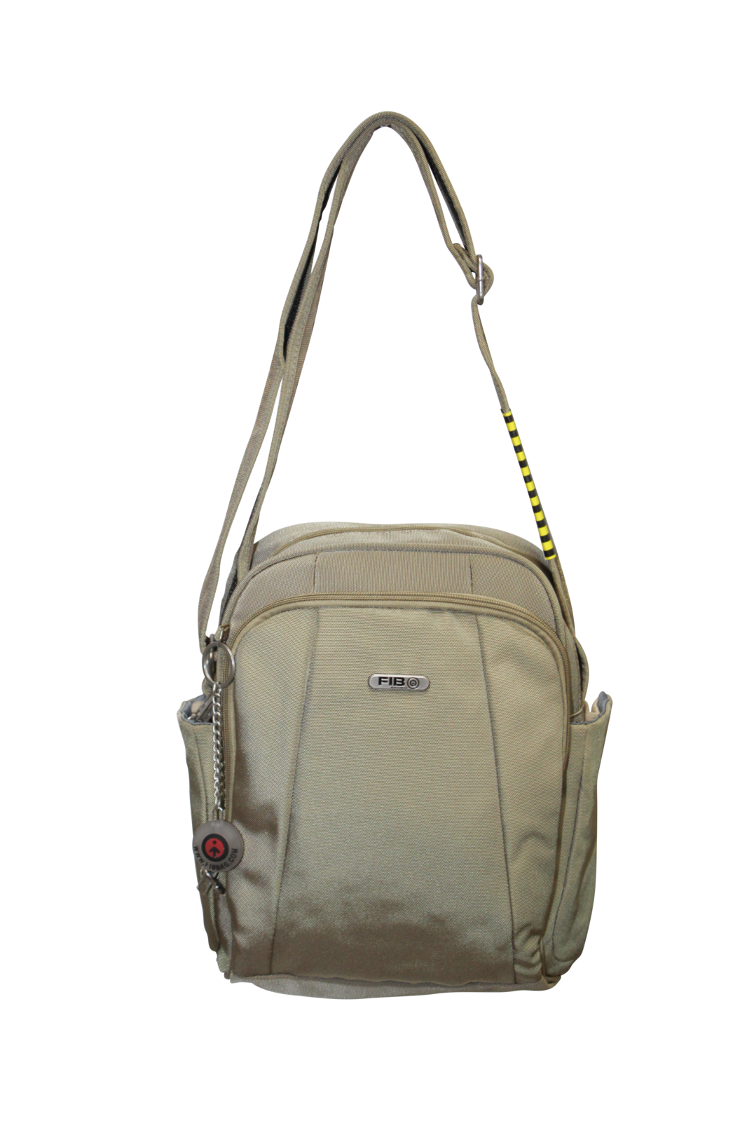 Men's Accessories: FIB Mens Tablet Crossover Travel Wallet Crossbody Shoulder Bag - Sand