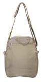 Men's Accessories: FIB Mens Tablet Crossover Travel Wallet Crossbody Shoulder Bag - Sand