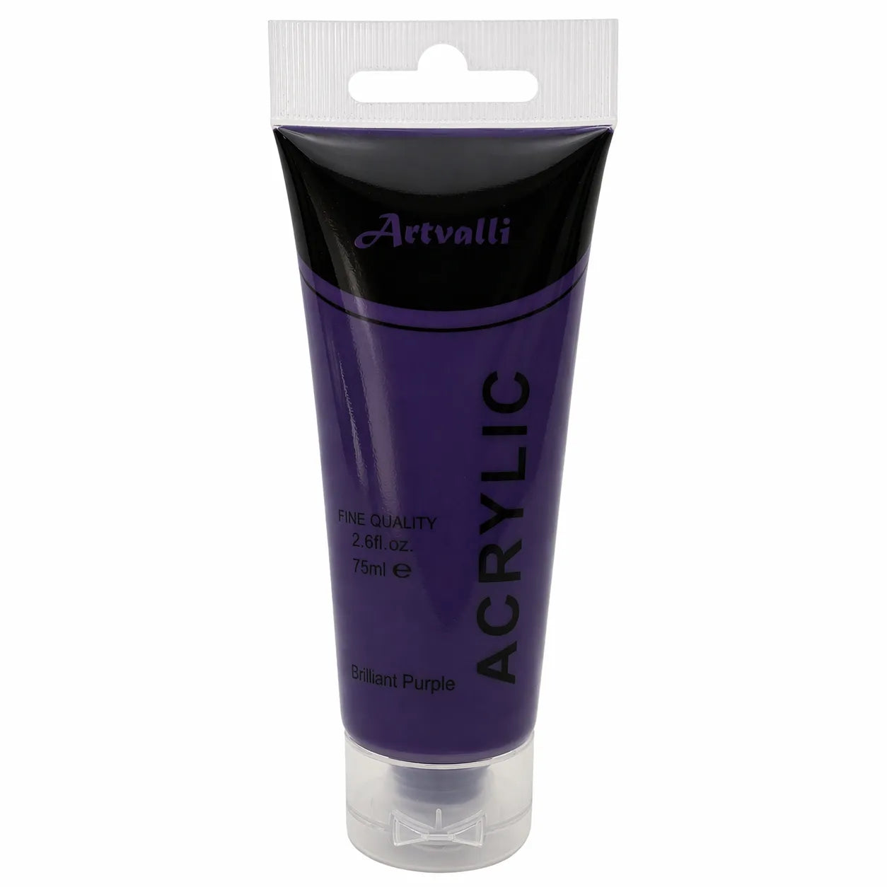 Acrylic Paint 75ml Tube Water Based Non Toxic Artist Craft - Brilliant Purple