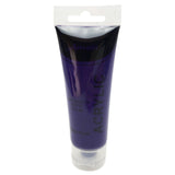 Acrylic Paint 75ml Tube Water Based Non Toxic Artist Craft - Brilliant Purple