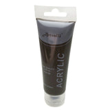 Acrylic Paint 75ml Tube Water Based Non Toxic Artist Craft - Burnt Umber