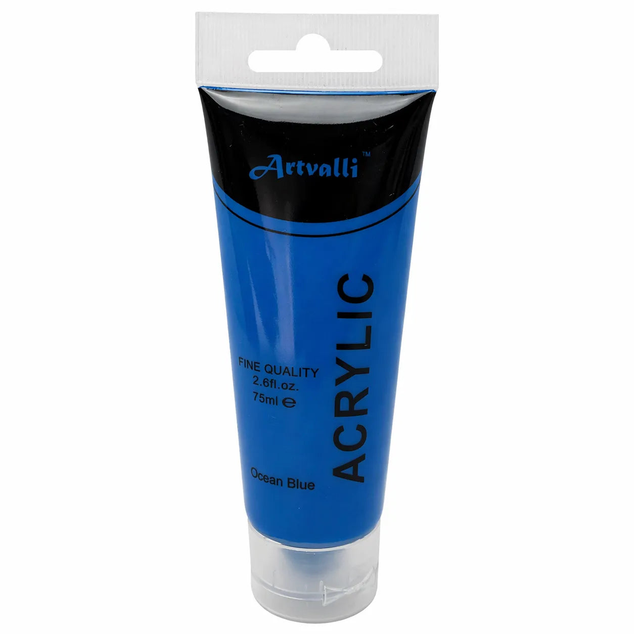 Acrylic Paint 75ml Tube Water Based Non Toxic Artist Craft - Ocean Blue