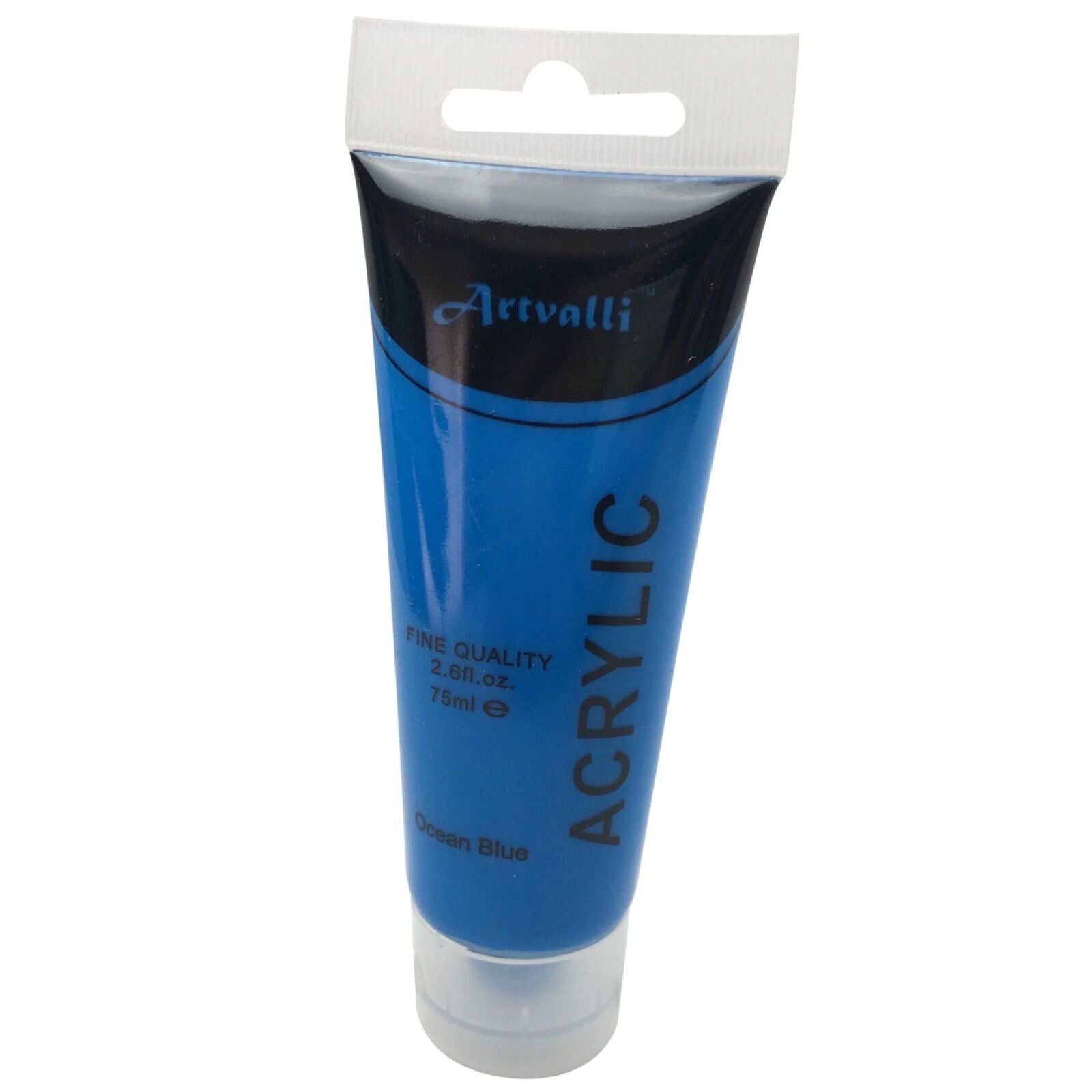 Acrylic Paint 75ml Tube Water Based Non Toxic Artist Craft - Ocean Blue