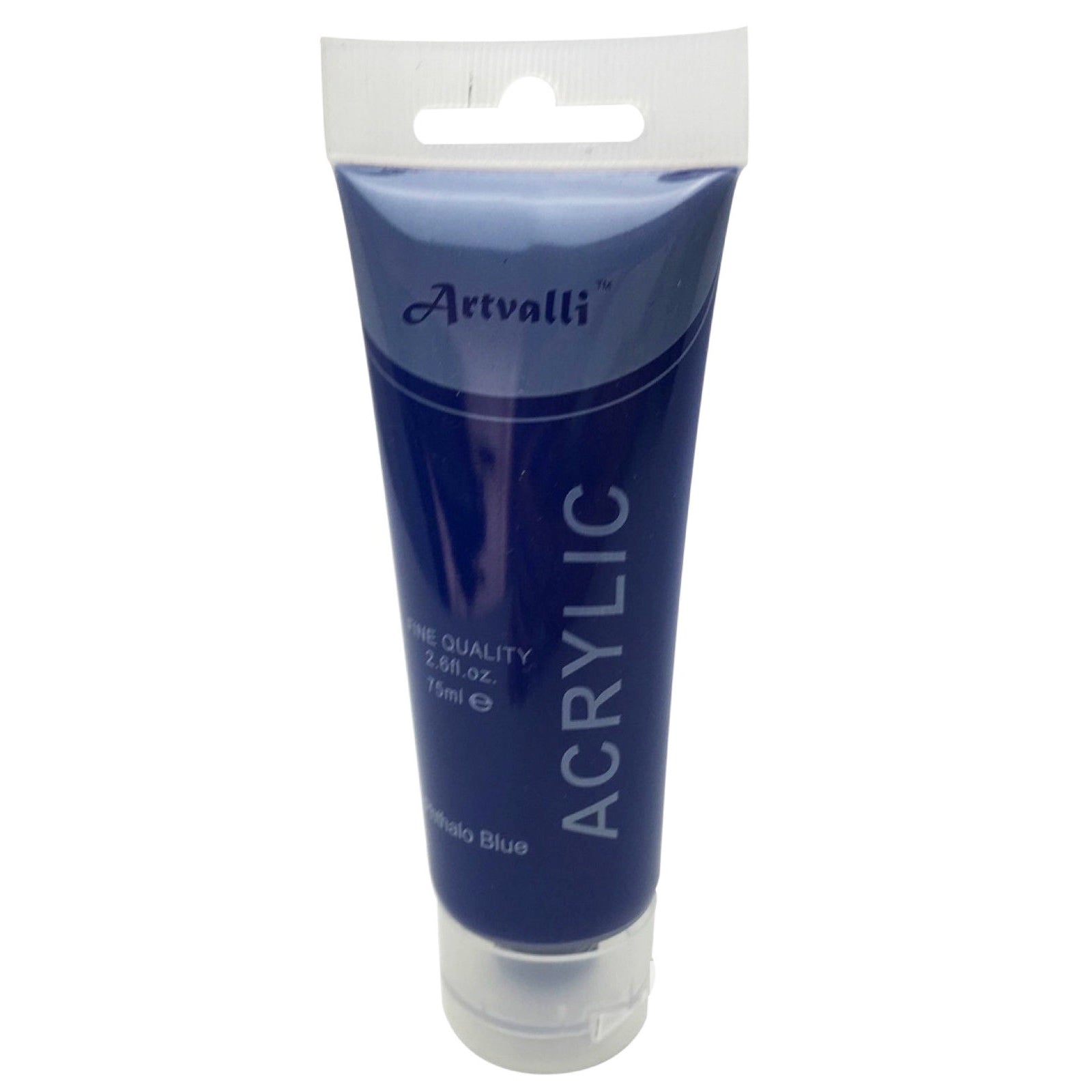 Arts & Crafts: ARTISTS ACRYLIC PAINT Craft 75ml Tube Non Toxic Paints Water Based - Phthalo Blue