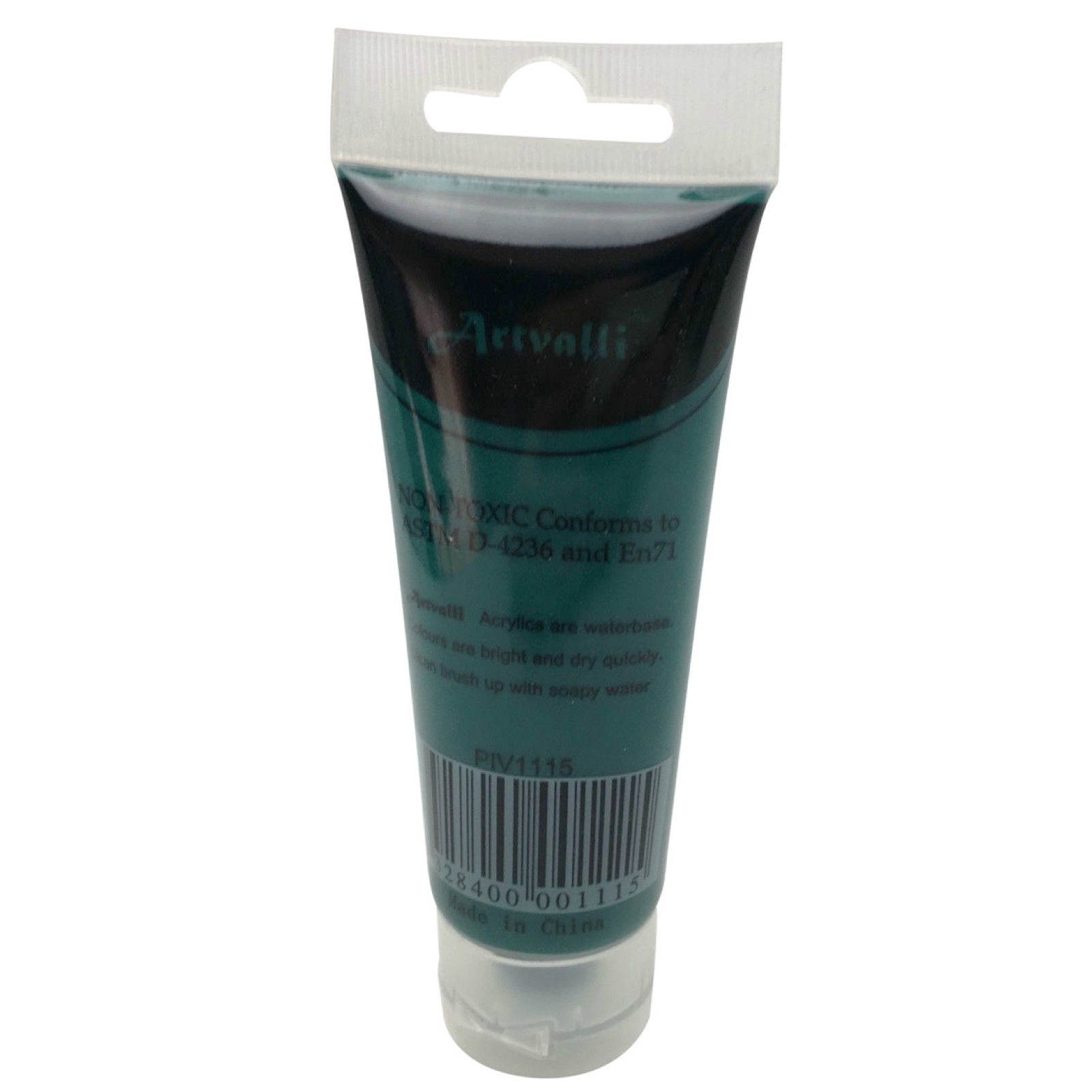 Arts & Crafts: ARTISTS ACRYLIC PAINT Craft 75ml Tube Non Toxic Paints Water Based - Phthalo Green