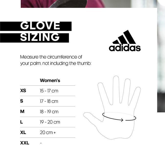 Weightlifting Gloves & Hand Supports: Adidas Womens Essential Gym Gloves Sports Weight Lifting Training - Pink - X-Large