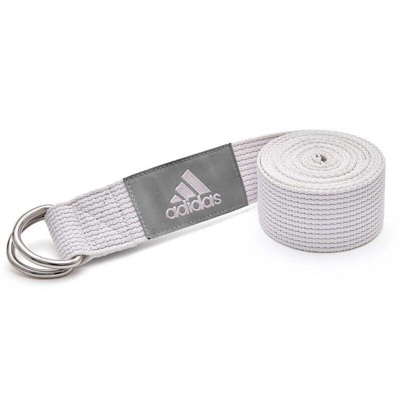Yoga & Pilates: Adidas Premium Yoga Strap 2.5m Long Adjustable Belt Pilates Stretching Poses