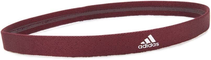 Men's Hats & Caps: 3pcs Adidas Sports Headband Hair Bands Gym Training Fitness Yoga - Grey/Blue/Burgundy