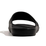 Archline Rebound Orthotic Slides Flip Flop Thongs Slip On Arch Support - Black - Euro 46