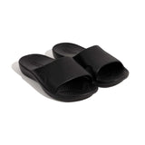 Archline Rebound Orthotic Slides Flip Flop Thongs Slip On Arch Support - Black - Euro 47