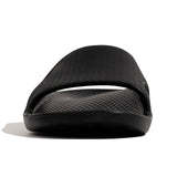 Archline Rebound Orthotic Slides Flip Flop Thongs Slip On Arch Support - Black - Euro 47
