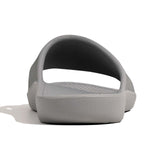 Archline Rebound Orthotic Slides Flip Flop Thongs Slip On Arch Support - Stone Grey - Euro 41
