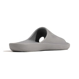 Archline Rebound Orthotic Slides Flip Flop Thongs Slip On Arch Support - Stone Grey - Euro 41