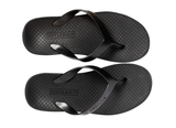 ARCHLINE Orthotic Thongs Arch Support Shoes Footwear Flip Flops Orthopedic - Black/Black - EUR 39