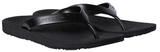ARCHLINE Orthotic Thongs Arch Support Shoes Footwear Flip Flops Orthopedic - Black/Black - EUR 47