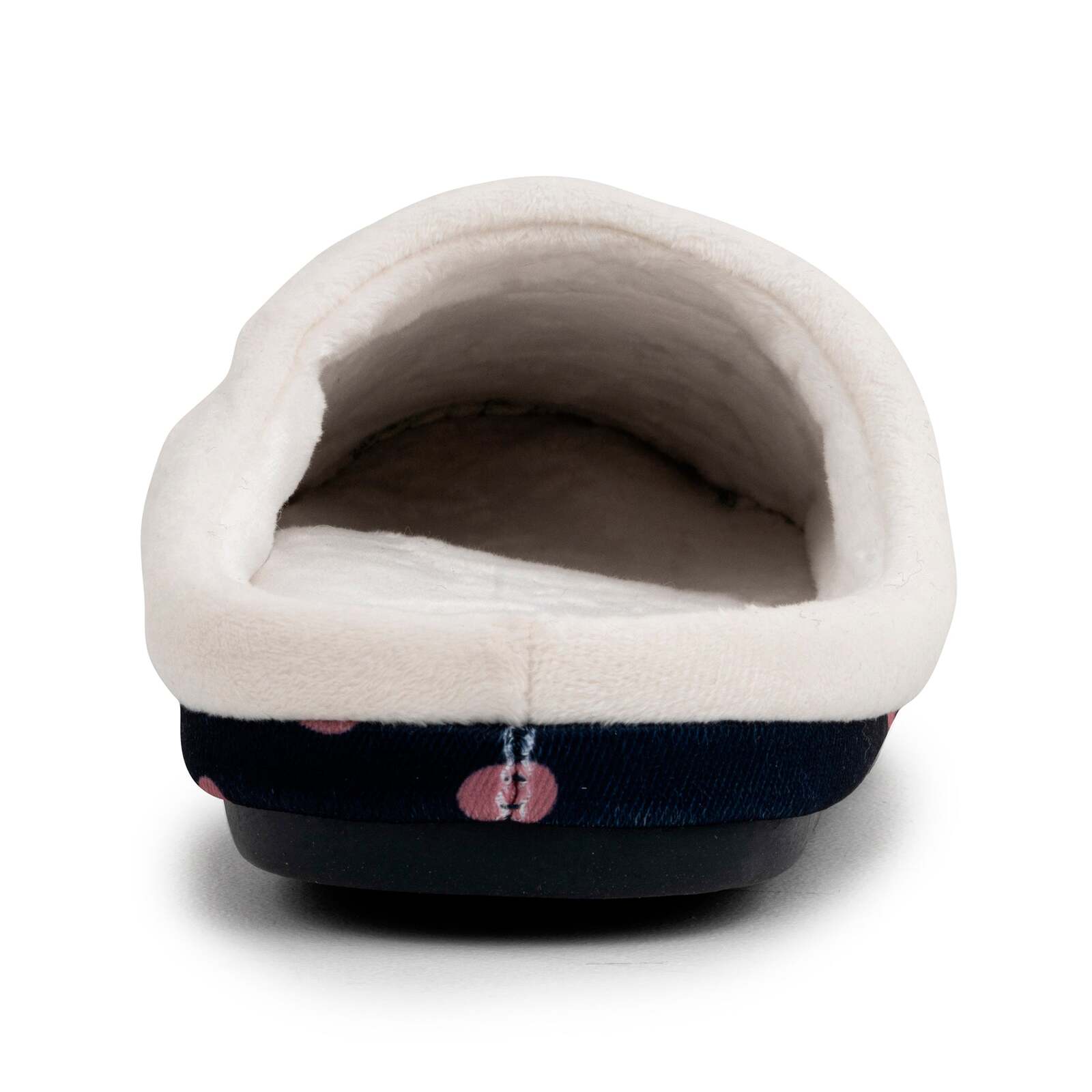 ARCHLINE Orthotic Slippers Slip On Scuffs Pain Relief Moccasins - Navy with Hearts - EUR 35 (Womens US 4)