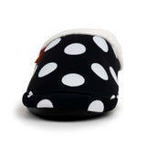 ARCHLINE Orthotic Slippers Slip On Arch Scuffs Pain Relief Moccasins - Polka Dots - EU 37